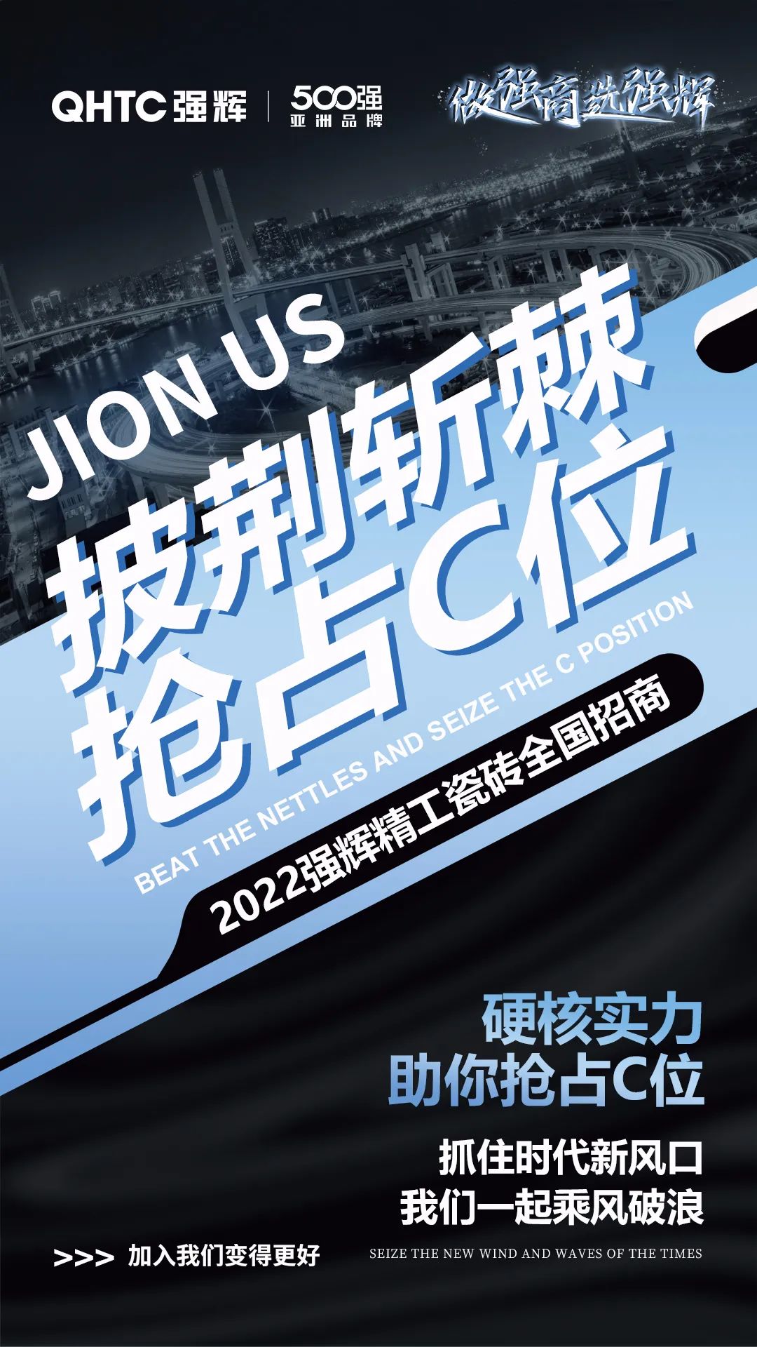 乘風破浪 把握機遇 | 2022妖精视频大全免费精工瓷磚全國招商火熱進行中(圖2)